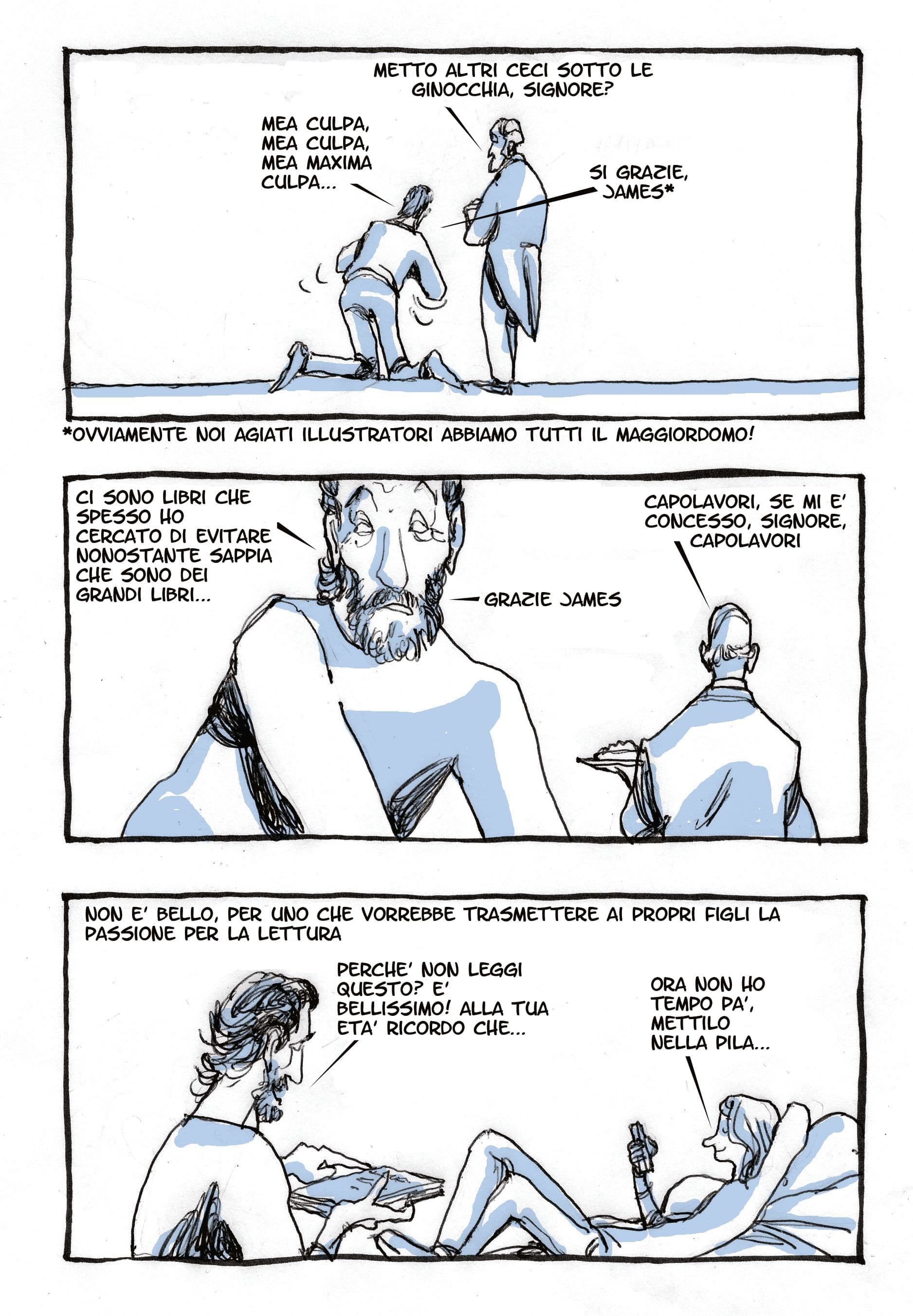 Letto e fumetto